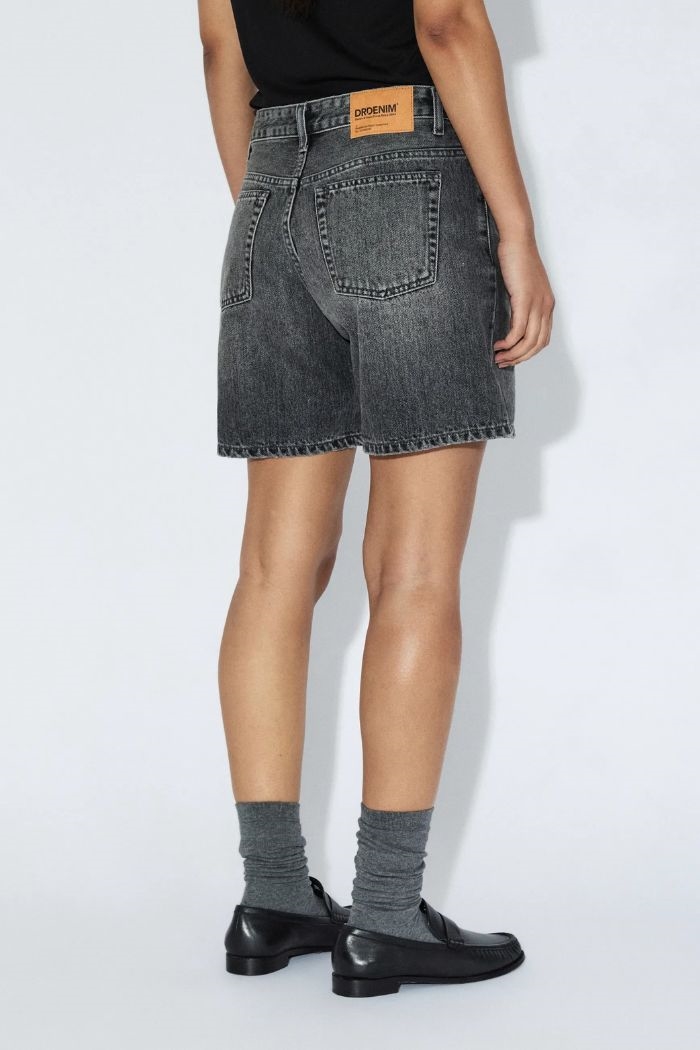 Dr. Denim, Hill shorts, Mid Grey Used 
